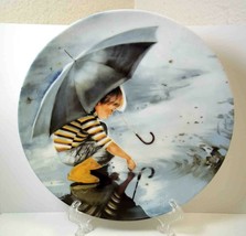 Donald Zolan china Collector Plate Touching the Sky 1982 Pemberton &amp; Oak... - $6.76