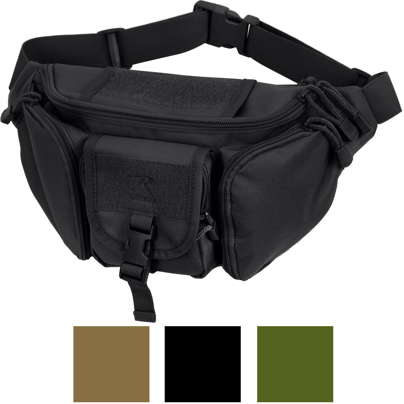 Tactical Hip Pack Concealed Carry Waist Fanny Pouch CCW Quick Release