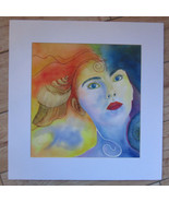 Original Watercolor painting &quot;Sea Fairy II&quot; by Ana Sharma - $180.00