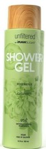 1 Ct Unfiltered By RawSugar  Rose Water & Cucumber Vegan Shower Gel 12Fl oz