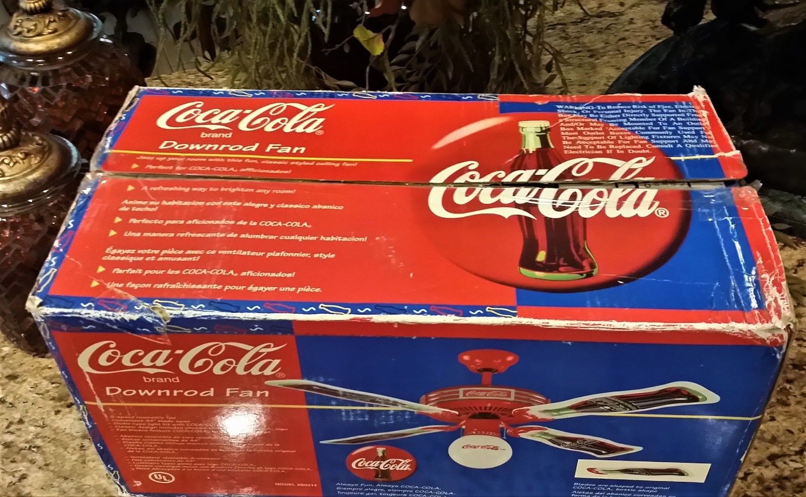 New In Box Coca Cola Soda Bottle 44 Red And 20 Similar Items New In Box Coca Cola Soda Bottle 44 Red Ceiling Fan Globe