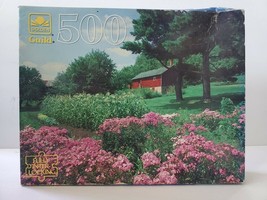 Vintage Golden Guild 500 Piece Jigsaw Puzzle Wisconsin Garden 1984 15 1/... - $14.01