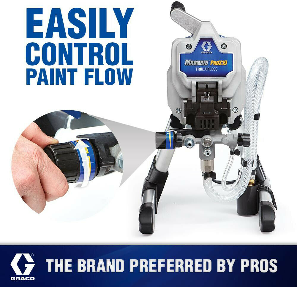 Graco Airless Paint Sprayer 99Spray Settings 3000 PSI Pressure Relief