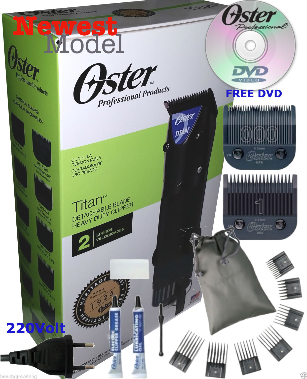 oster hair clippers attachments