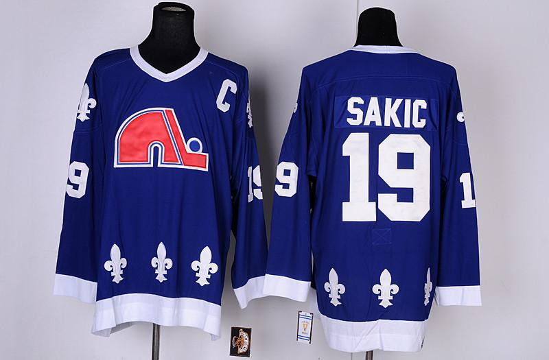 joe sakic nordiques t shirt