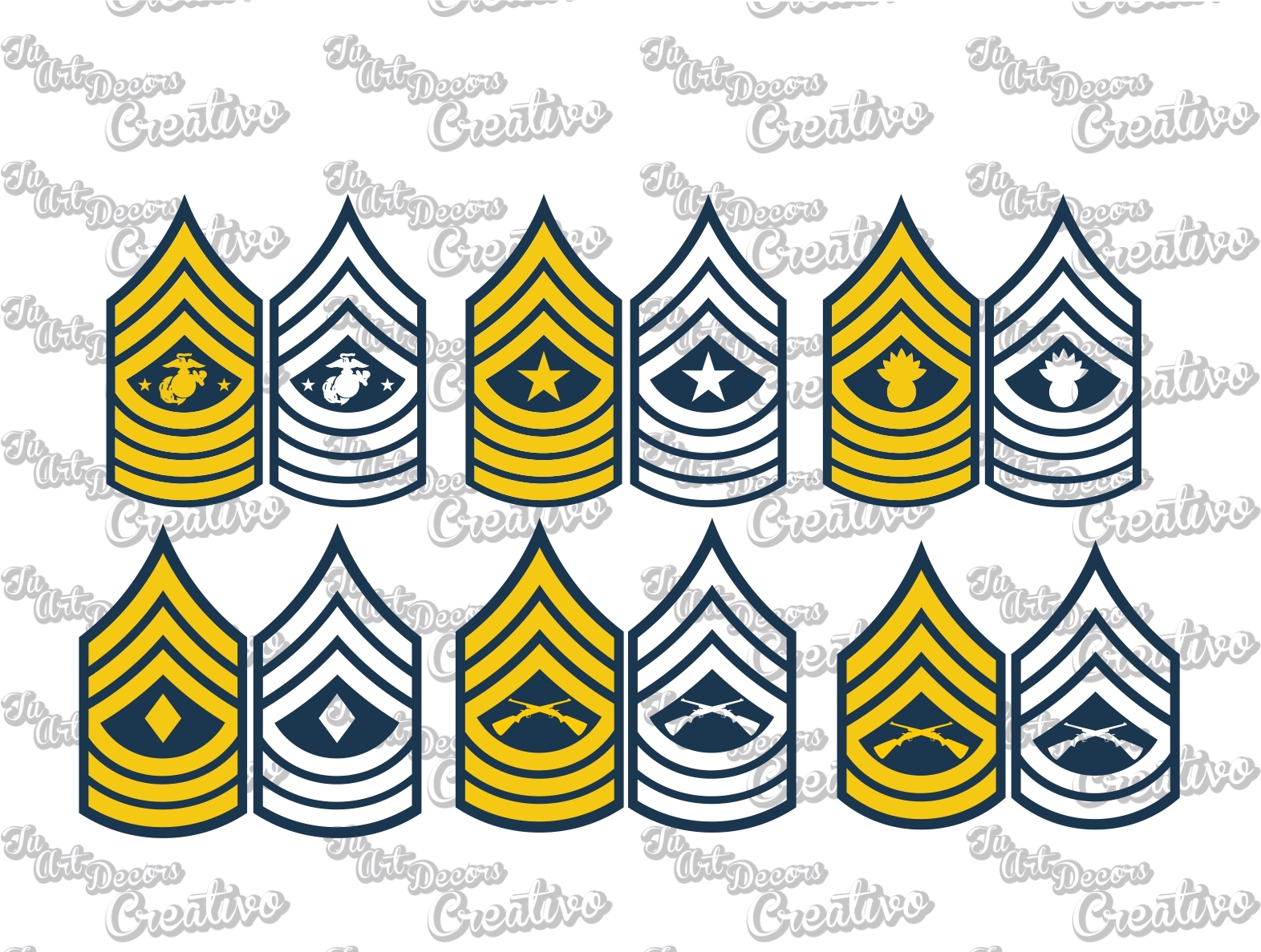 Marine Corps Svg, Vector for cameo or laser cuts, Emblem and Ranges