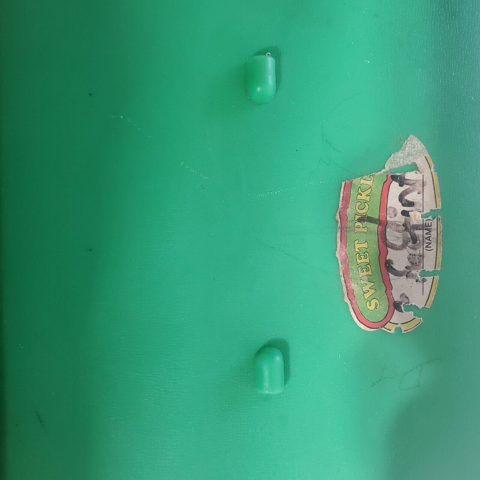 1981 Sweet Pickles Preschool Program Green Bus Homeschooling Set