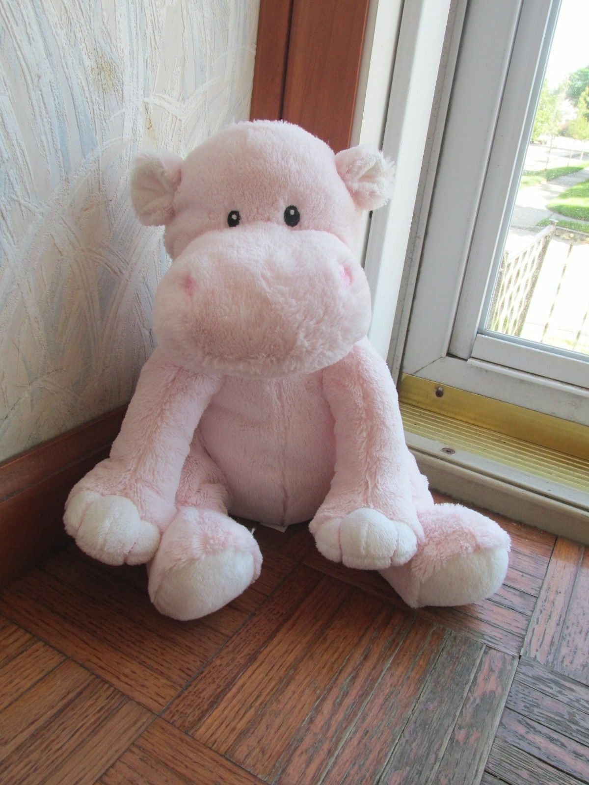 pink hippopotamus soft toy