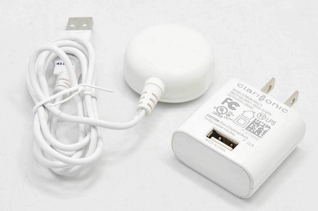 For Clarisonic MIA 1 or MIA 2 Charger Base 5V 500mA Power Adapter PSM03A-050Q-3