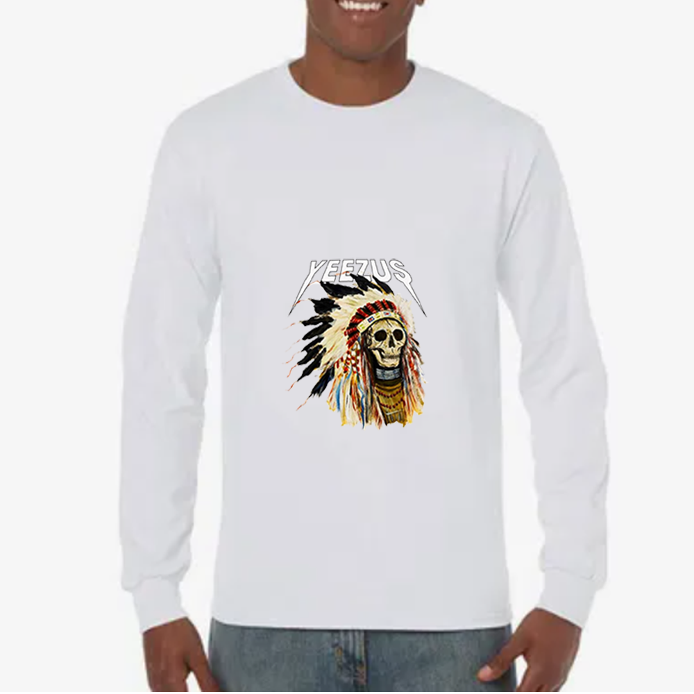 Yeezus White Men Classic Sweatshirt