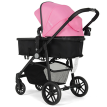 2-In-1 Foldable Pushchair Newborn Infant Baby Stroller image 12