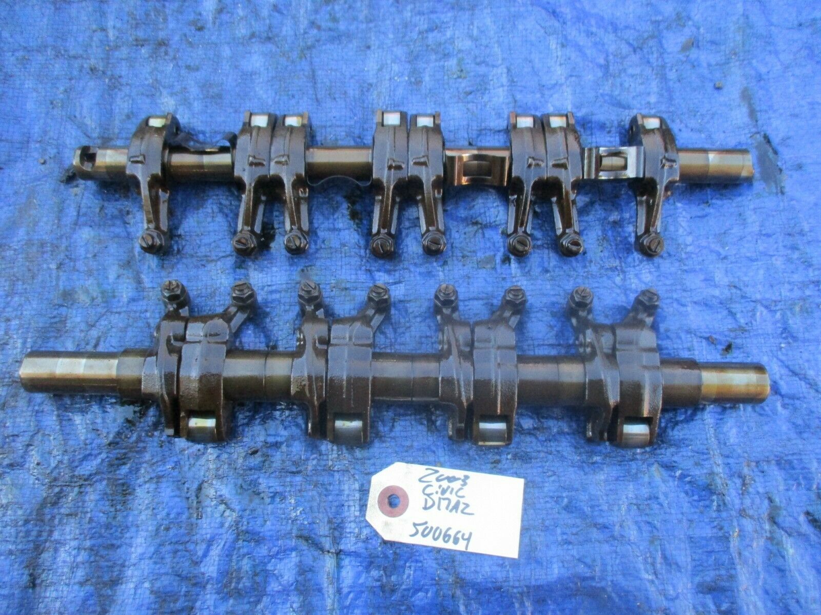 0105 Honda Civic D17A2 VTEC rocker arm assembly engine motor PLR OEM