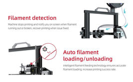 3D Printer with Full Alloy Frame  -  Aquila X2  - 18.62 x 18.9 x 18.62 in. image 7