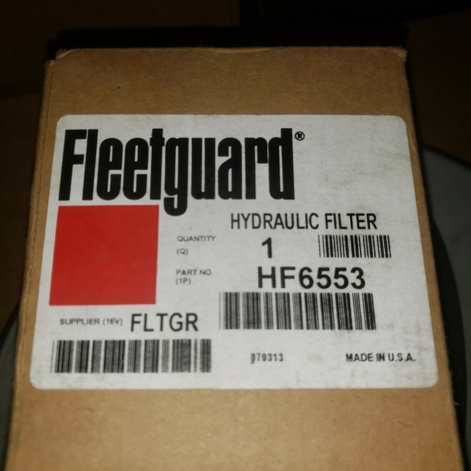 Hydraulic Spin-On HF6553 FLEETGUARD Hydraulic Filter 