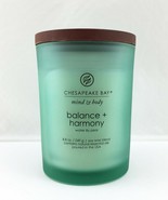 Chesapeake Bay Mind &amp; Body Candle Balance + Harmony Water Lily Pear Scen... - $28.45