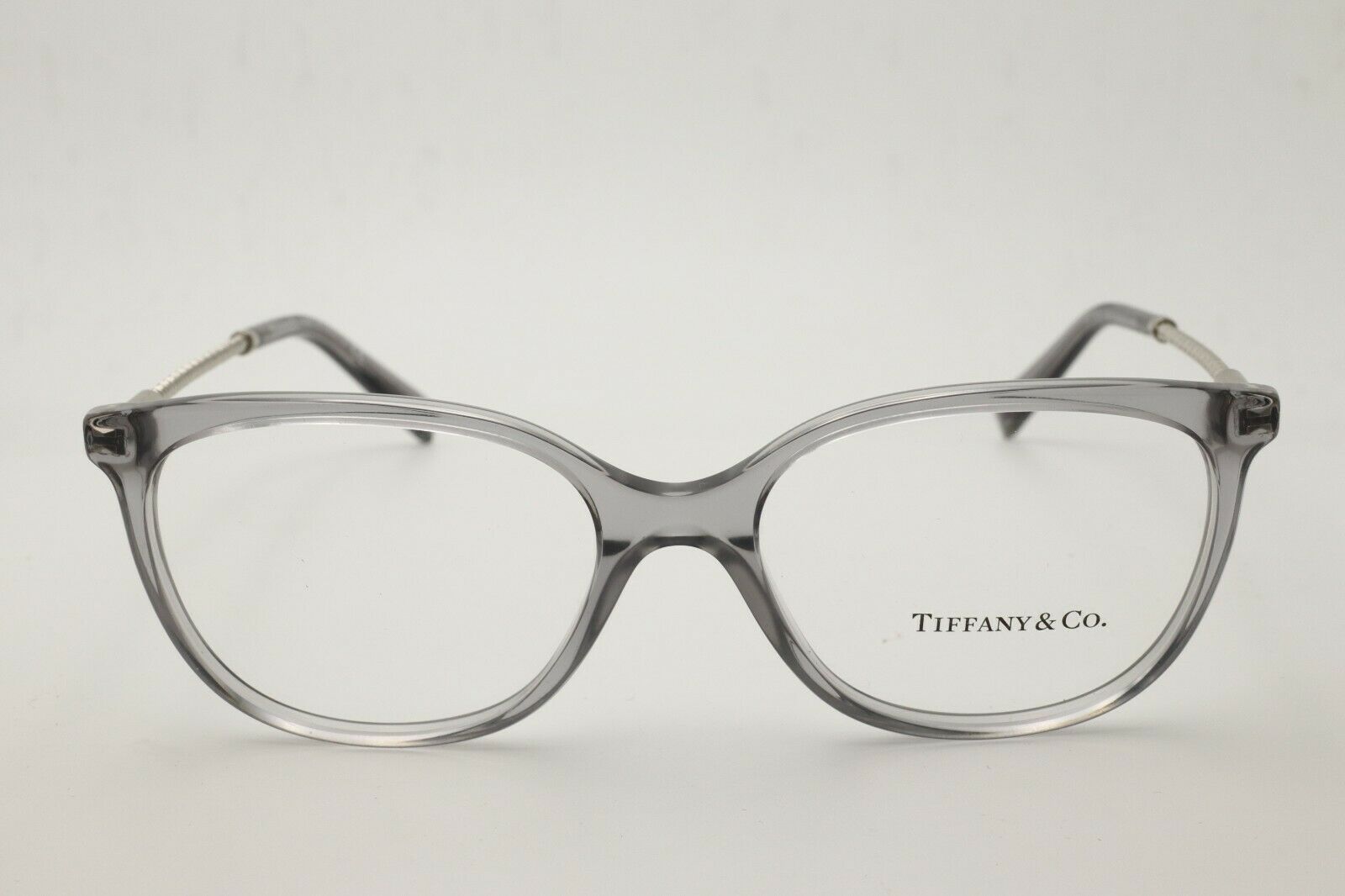 New Authentic Tiffany And Co Women Eyeglasses Tf 2168 5270 Crystal Gray