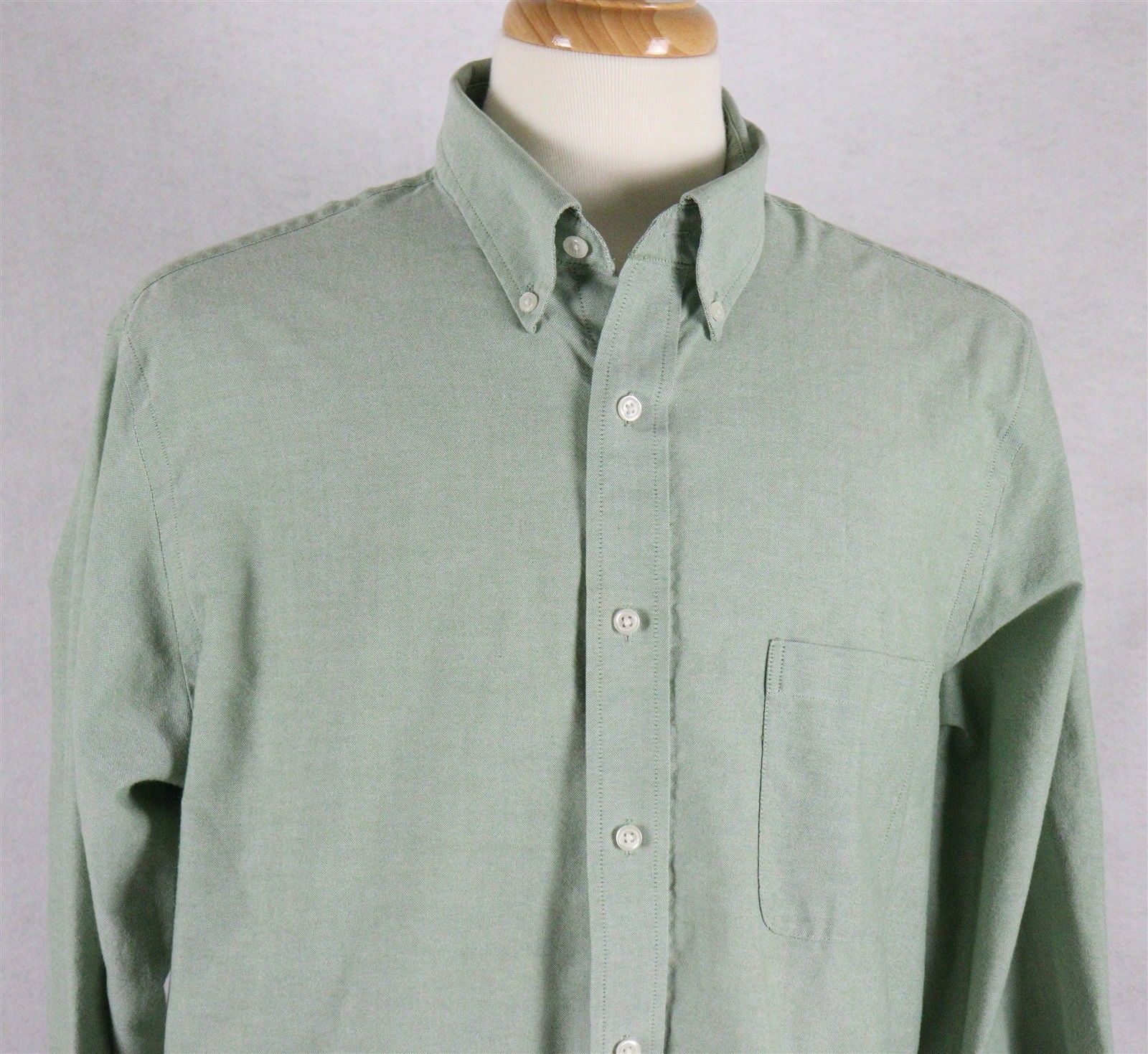 Croft & Barrow Mens Long Sleeve Easy Care Classic Fit Shirt Size 17 34/