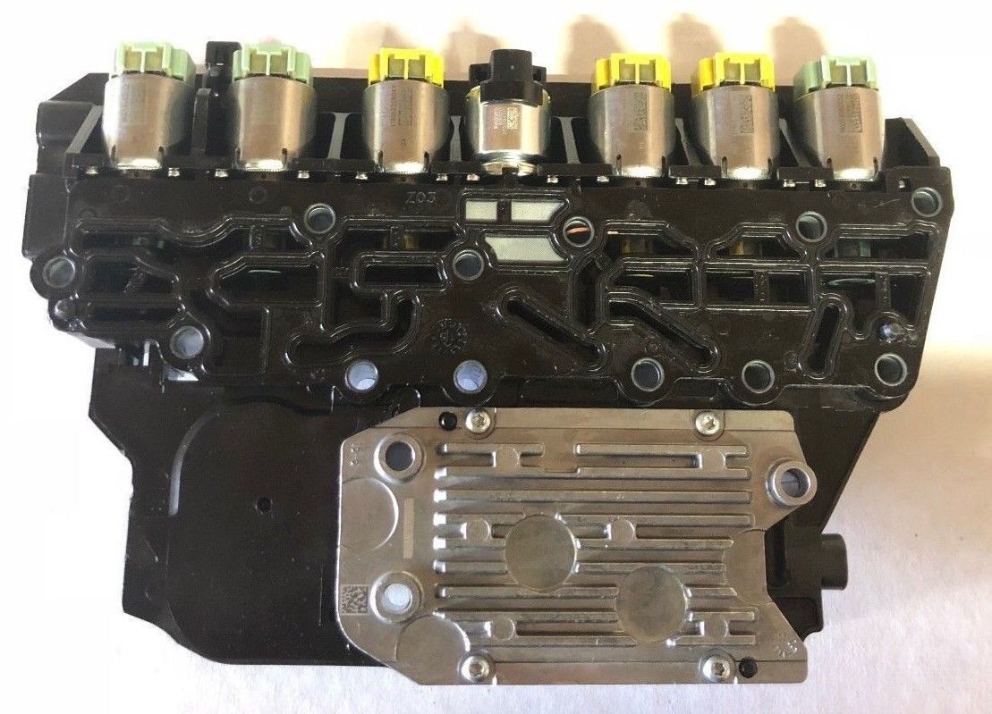 6T40 6T40E 6T45E TRANSMISSION CONTROL SOLENOID PLATE TCM & SOLENOIDS