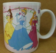 Disney Princesses Mug Cinderella Belle Aurora 4&quot; Gibson and Disney - $14.85