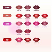 Colorbar Kiss Proof Labbra Macchia 6.5ml/6.2ml 11 Tonalità a Lunga Durat... - $25.09
