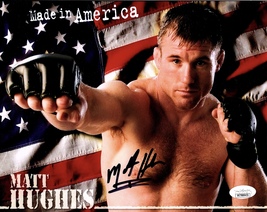 Matt Hughes Autographed Signed 8x10 Flag Photo Mma Ufc Jsa Certified Authentic - $69.99