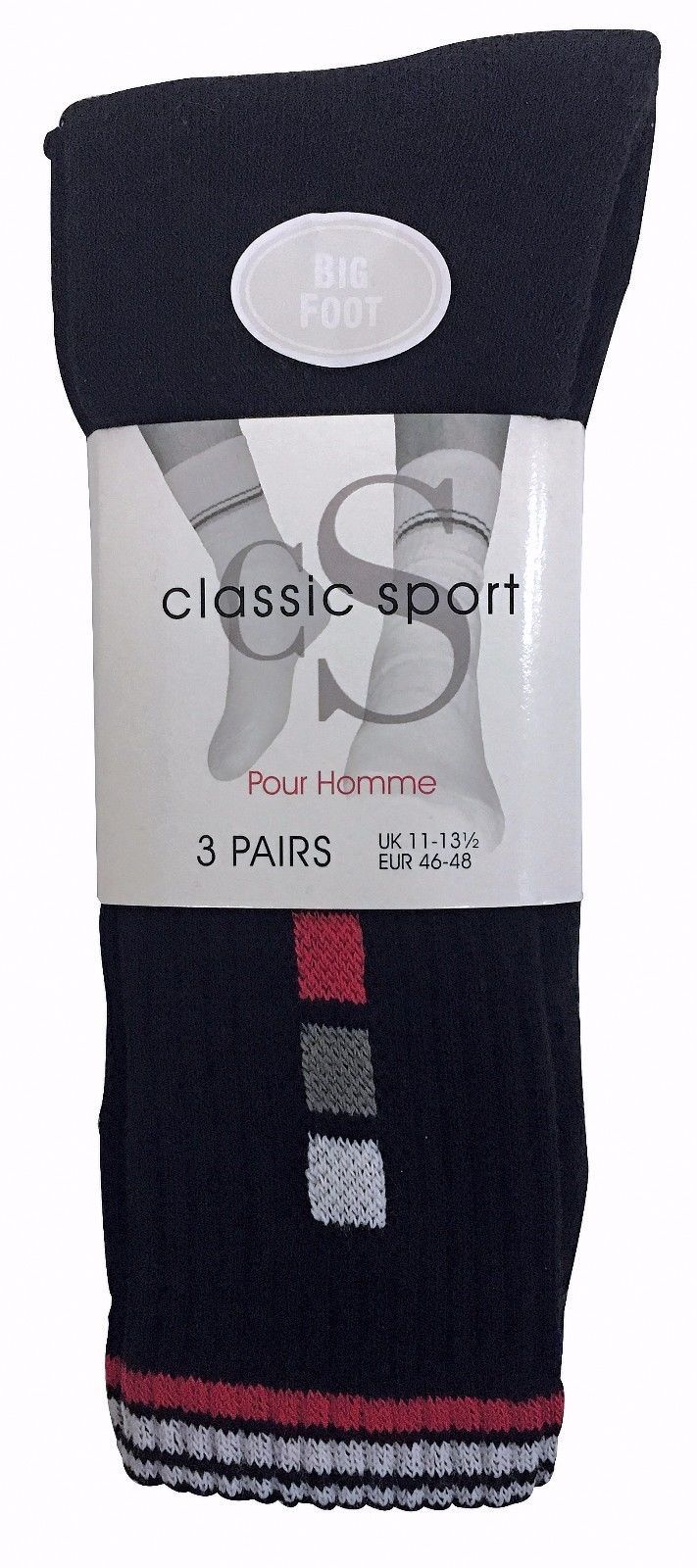39-45 Eur Blu Mix 6 Paia Da Uomo SockShop diabetici Gentle Grip Calzini 6-11 Uk