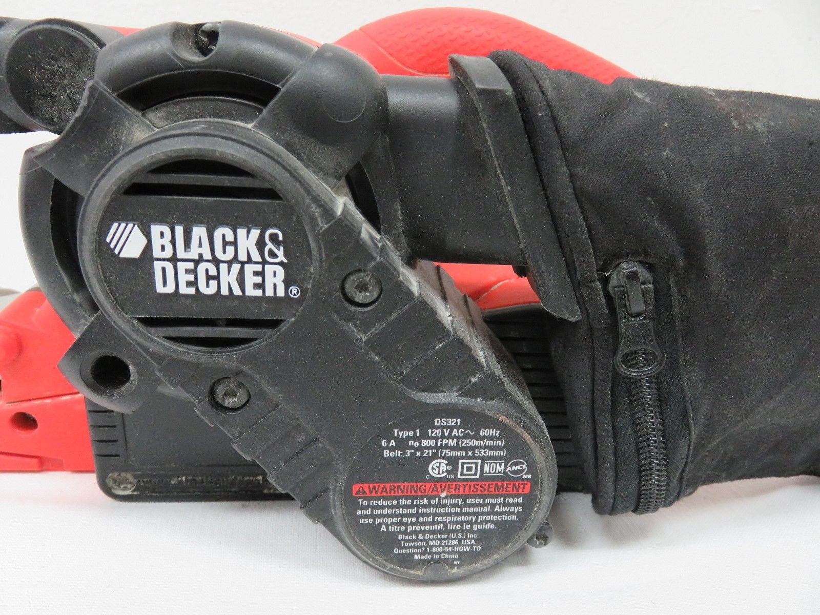 Black & Decker DS321 Dragster 7 Amp 3Inch by 21Inch Belt Sander Sanders