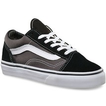 Vans Old Skool Black Pewter Gray Classic Kids Sneakers - $34.95