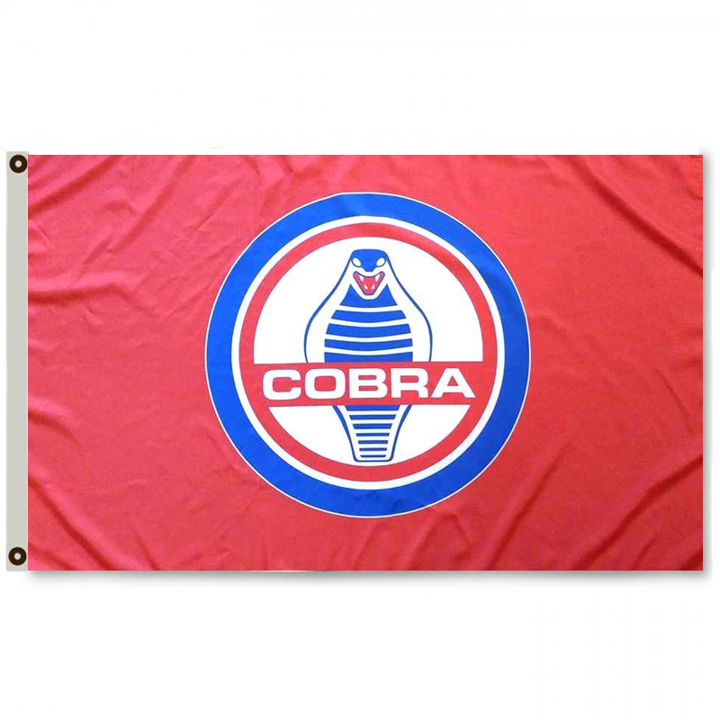 Ford Shelby Cobra Red Racing Flag Banner And 50 Similar Items