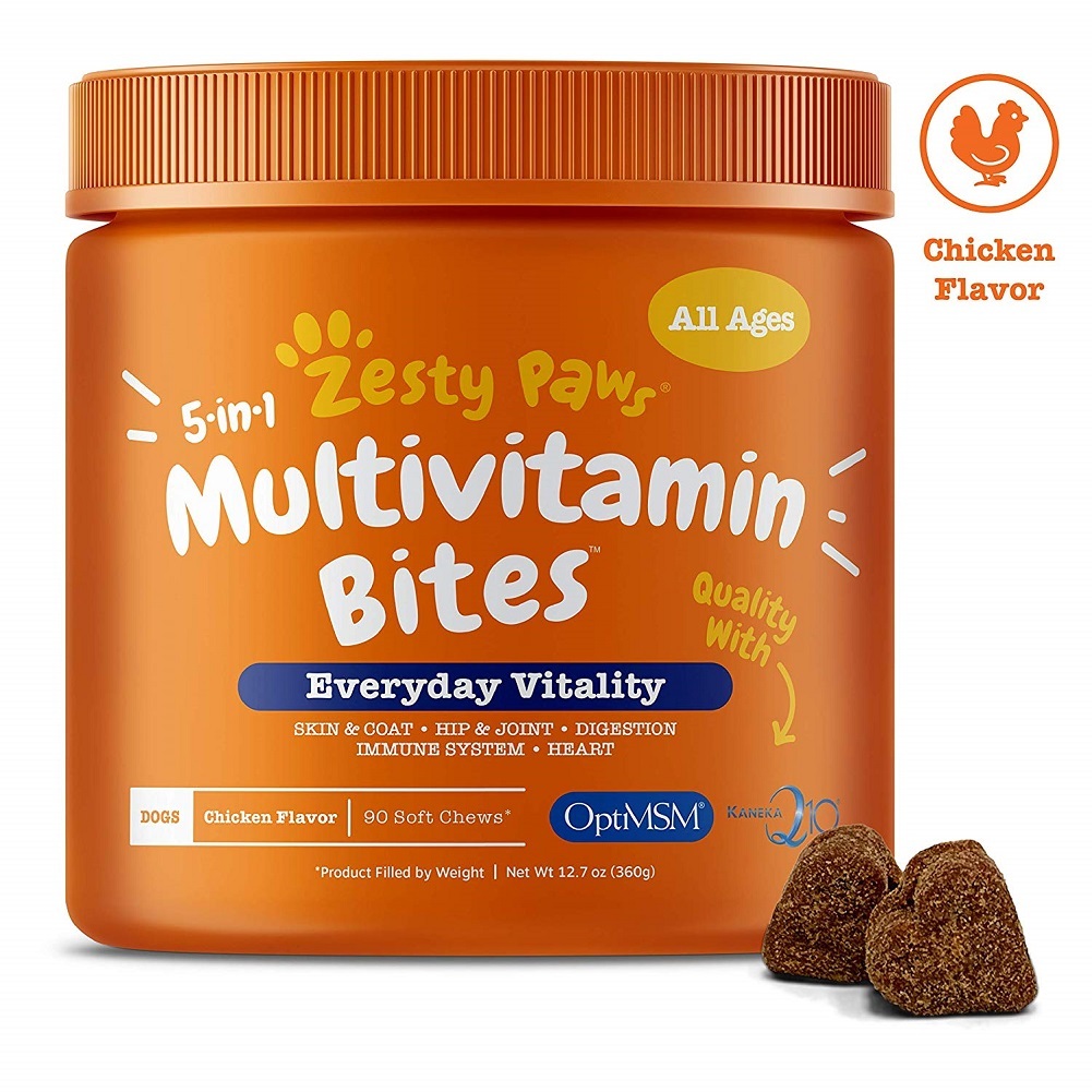 Multivitamin for Dogs Hip & Joint Support Arthritis Relief - Chicken 90 Chews
