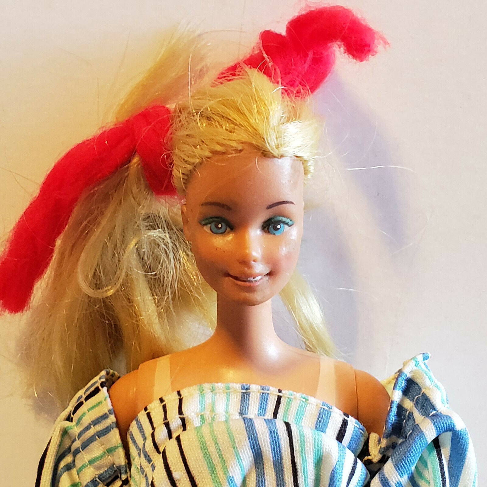 Barbie Twist N Turn Doll With Tan Lines Vintage 1966 Phillipines