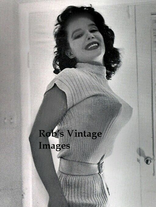 Bullet Bra Mama Photo Retro 1950s Sassy Sweater Gal Fashion Model 12 Other Contemporary Images 