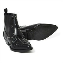 Roseanna Tucson Studded Boots Black EU37 NEW - $565.27