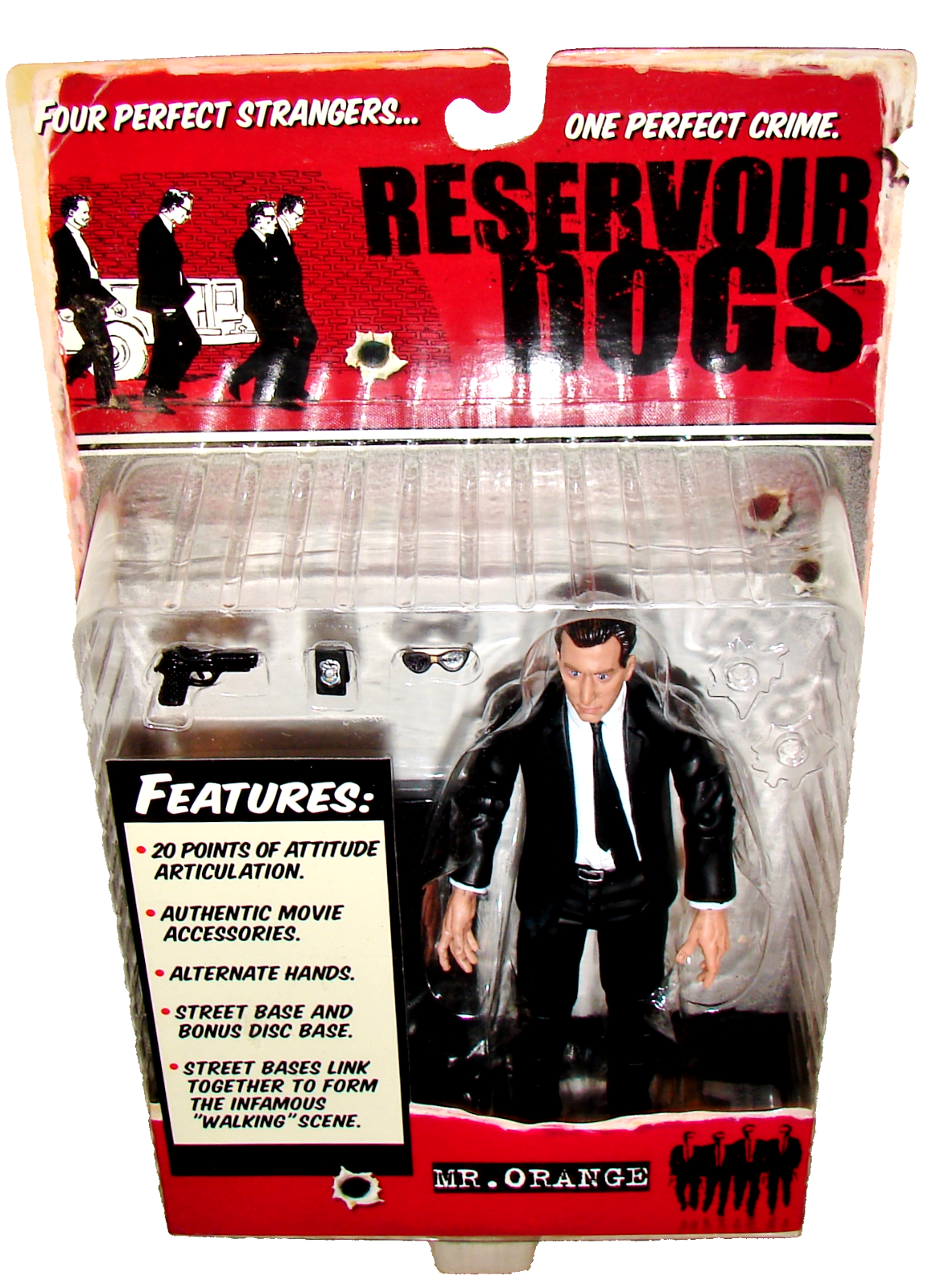 Primary image for RESERVOIR DOGS Movie Mr. ORANGE Action Figure Mezco 2001 NEW Tim Roth