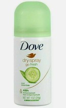 Dove Dry Spray Go Fresh Travel Deodorant Cool Essentials 48h Antiperspirant 5/22 - $9.89