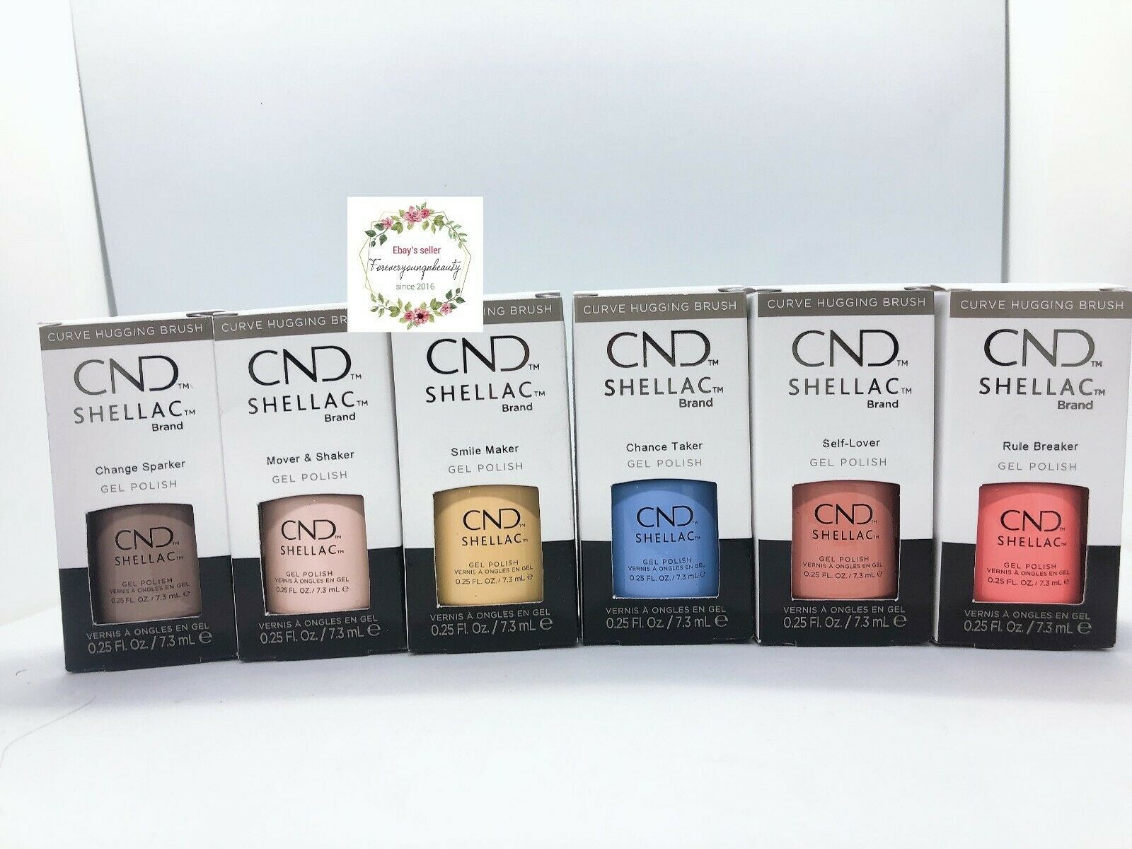 Cnd Shellac Gel Polish - THE COLORS OF YOU 2021 Collection .25oz/7.3ml - $92.06