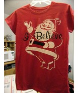 Christmas T Shirt-I Believe-Girls XLarge - $9.90
