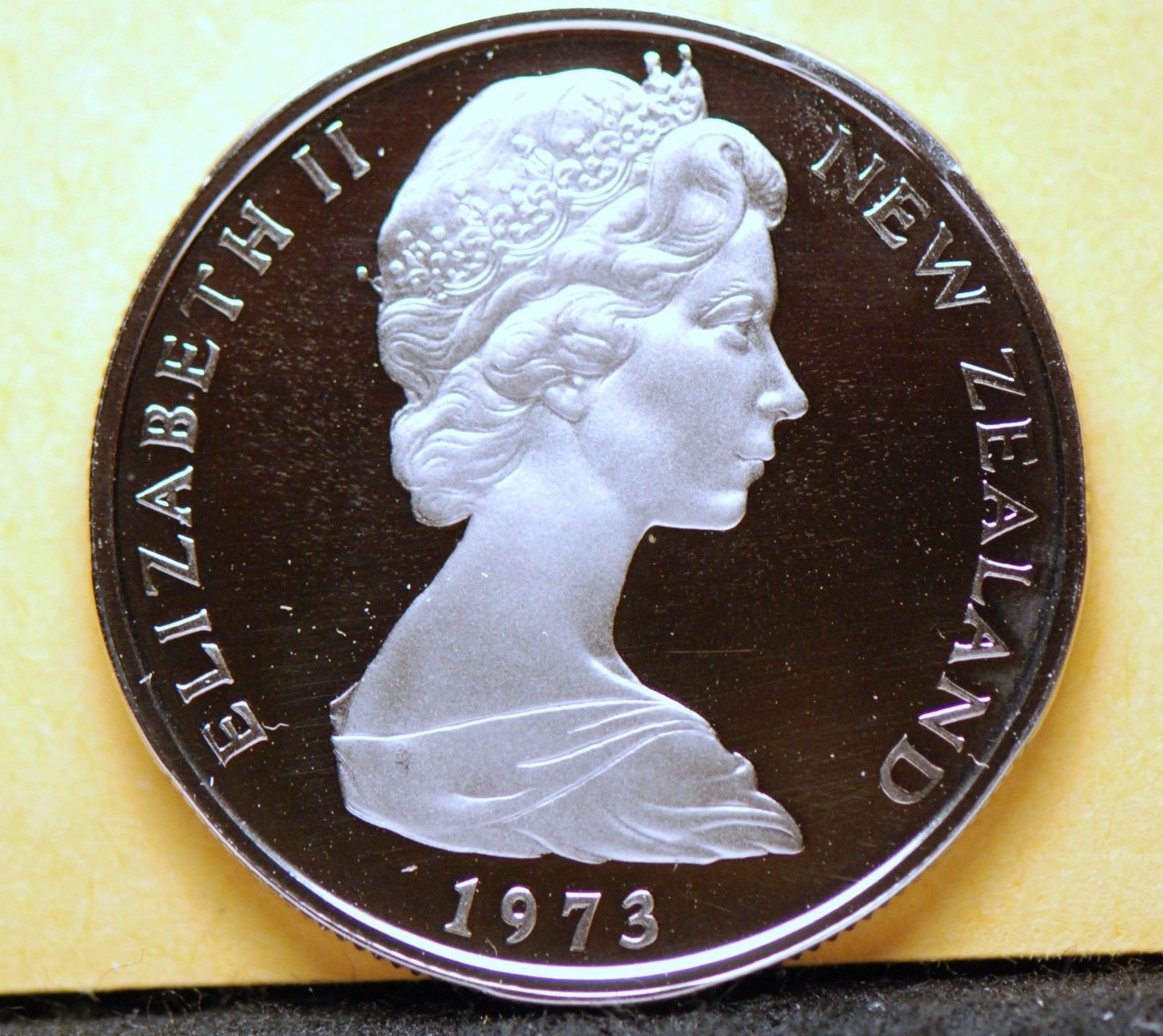 New Zealand, 1973 50 Cents, KM37.1, Endeavour, Proof++, 2 0gmc New Zealand New Zealand, 1973 50 Cents, KM37.1, Endeavour, Proof++, 2 0gmc New Zealand