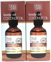 2 Dead Sea Collection 4 Oz Coconut Smoothing Moisturizing Gentle Body Oil - $26.99