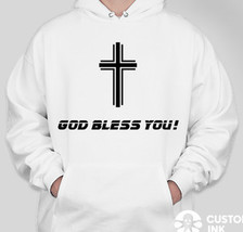 JCm0001 - Men&#39;s &quot;Jesus&quot; Hoodie in WHITE ONLY - Our Very First Design! - ... - $77.77