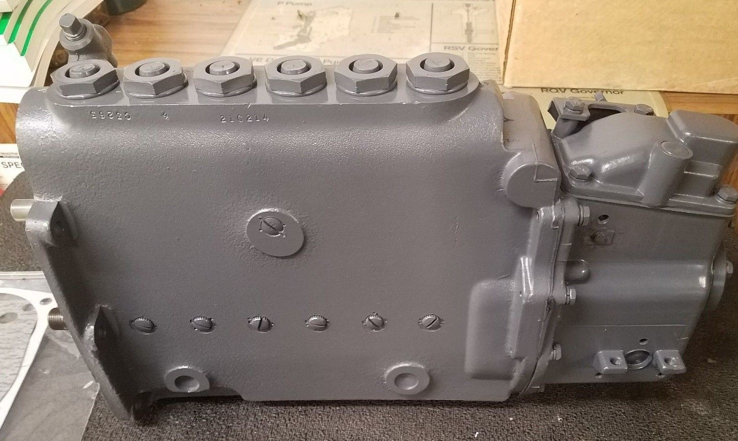 MACK EM6 237 Fuel Injection Pump 313GCS449P12 APE6BB11T6980 American Bosch Fuel Pumps