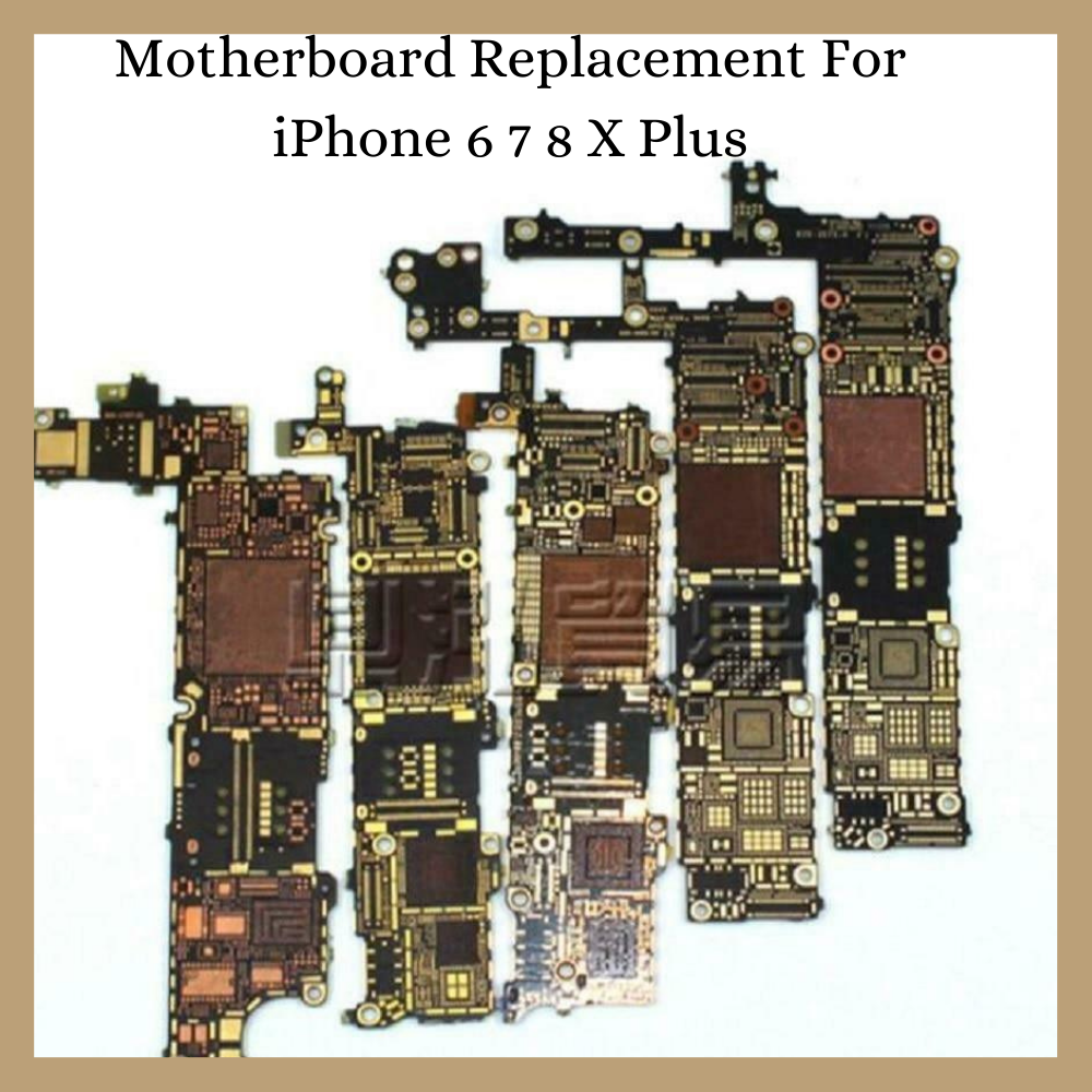 Motherboard Replacement Pcb Bare Logic Board For Apple Iphone 6 7 8 X ...