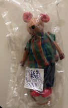 Eco Toys Playable Art 2000 Handmade Maxwell Mouse 9 inch stuffed Toy RARE - $38.69