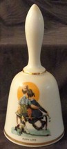 Puppy Love, Norman Rockwell - 1977 - Danbury Mint Collectible Bell - VGC... - $26.72
