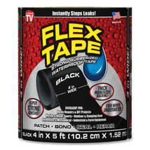Flex Seal Waterproof Tape TFSBLKR0405, 5&#39; Ft L X 4&#39;&#39; In W, Rubber Backin... - $22.00