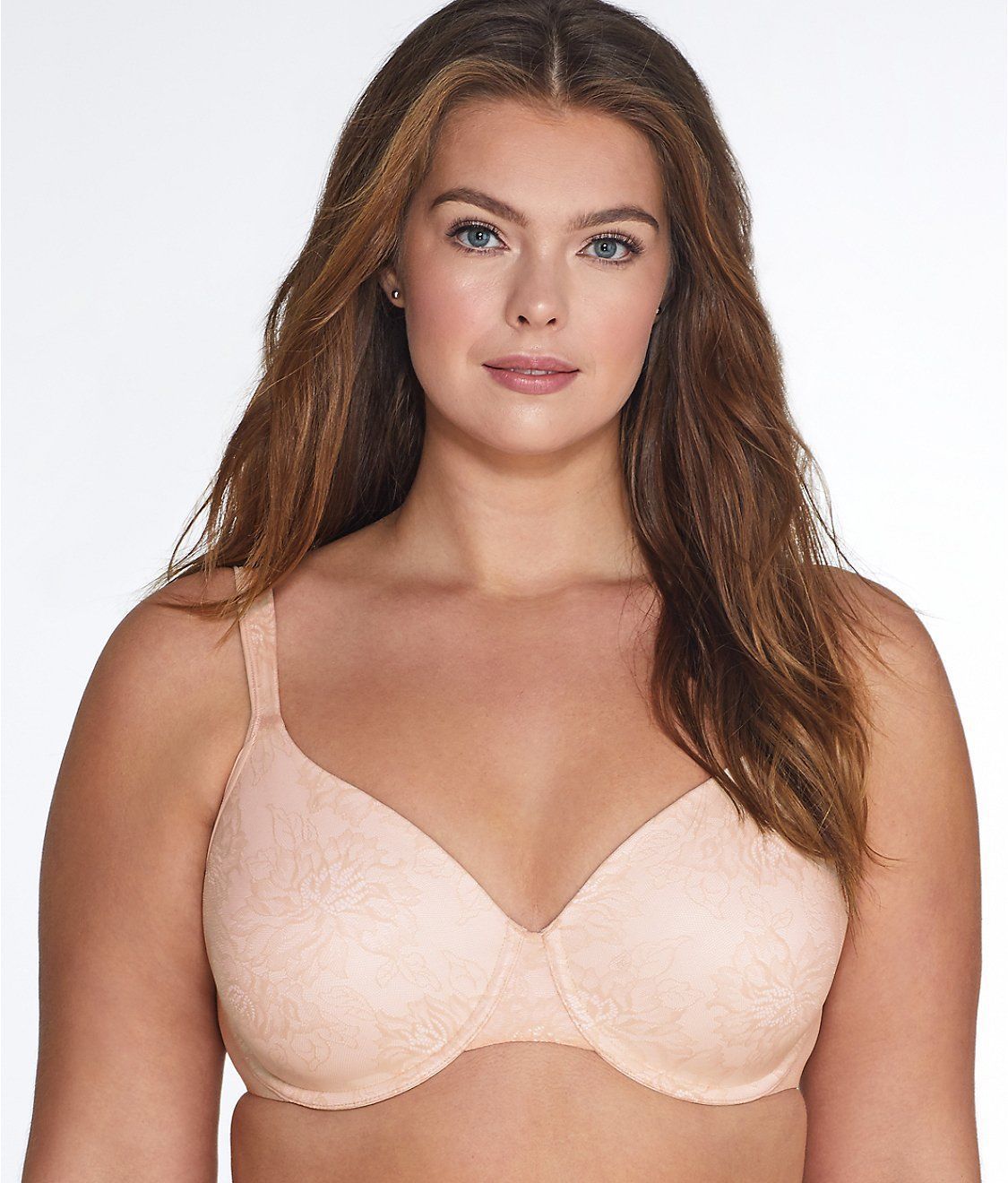 Bali champagne one smooth side smoothing t shirt bra size us 42b nwot 