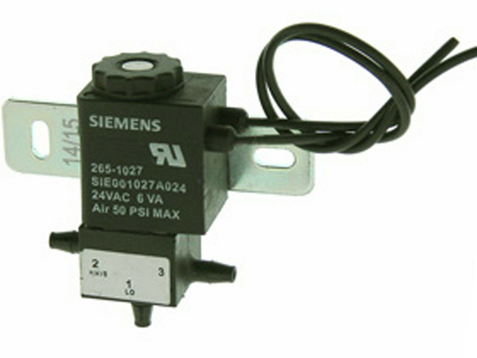 SIEMENS 2651027 Solenoid Air Valve, 24VAC, and similar items