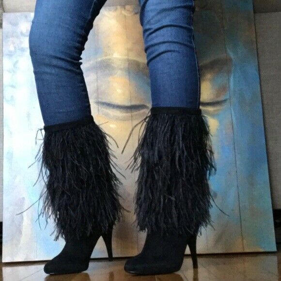 michael kors feather boots