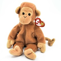 1995 TY Beanie Baby Original Bongo Monkey Style 4067 Plush PVC Beanbag Toy Doll image 1