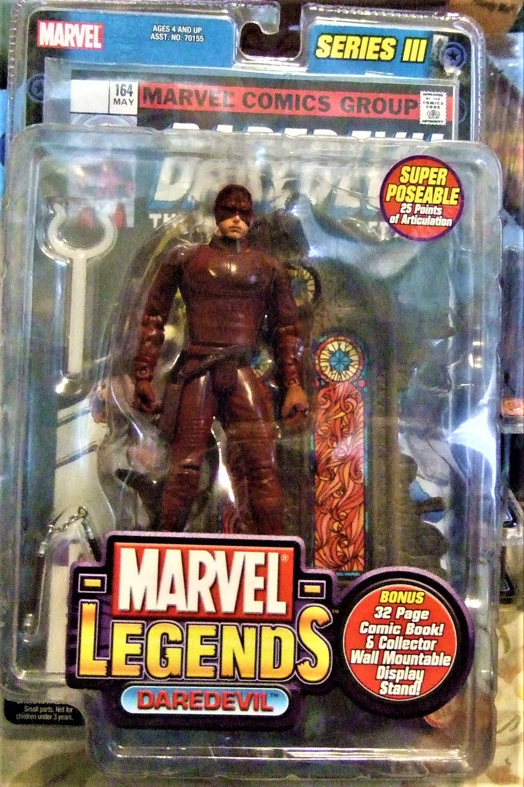 Marvel Legends DAREDEVIL Action Figure Series III 2002 NEW